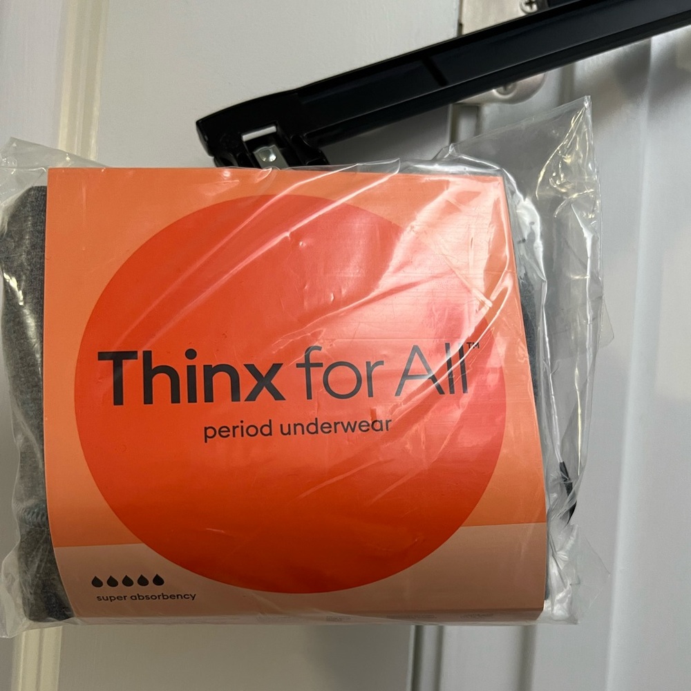 NWT Thinx Hi-Waist  Gray Period Underwear